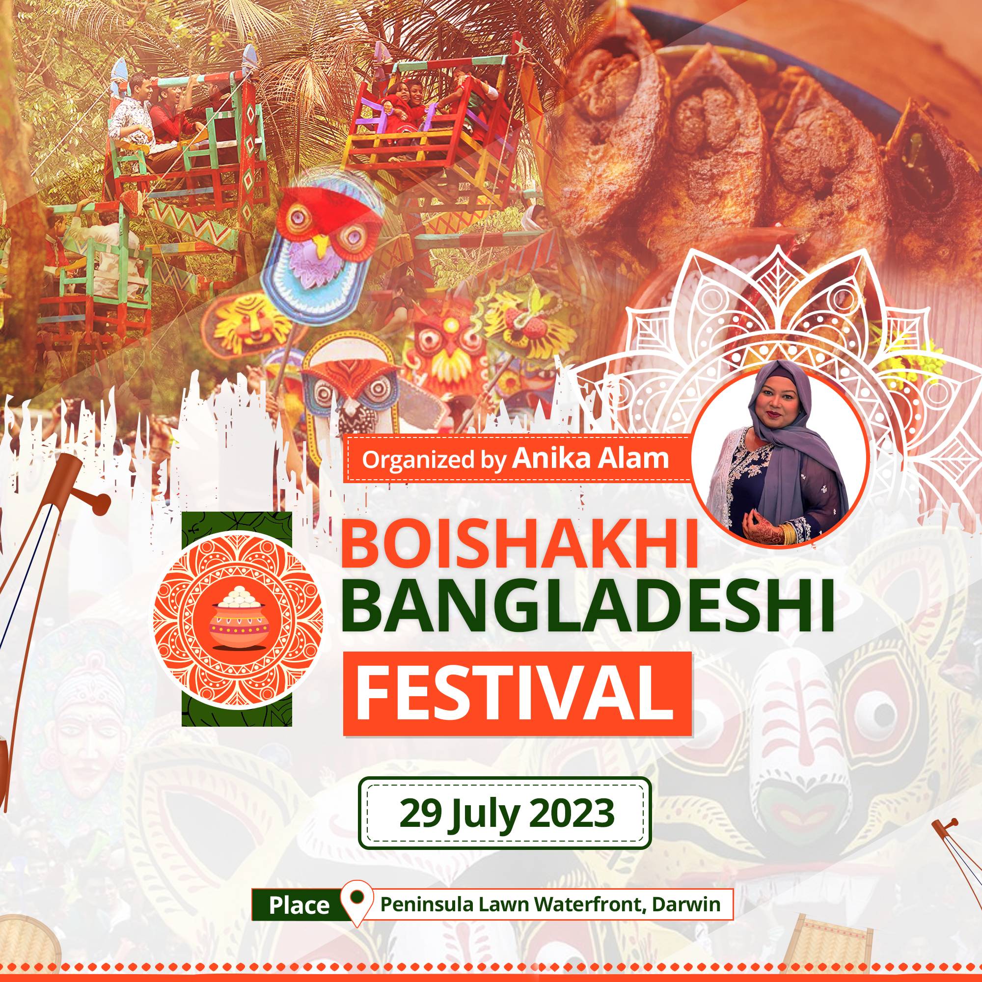 Prizes for Darwin Boishakhi Festival